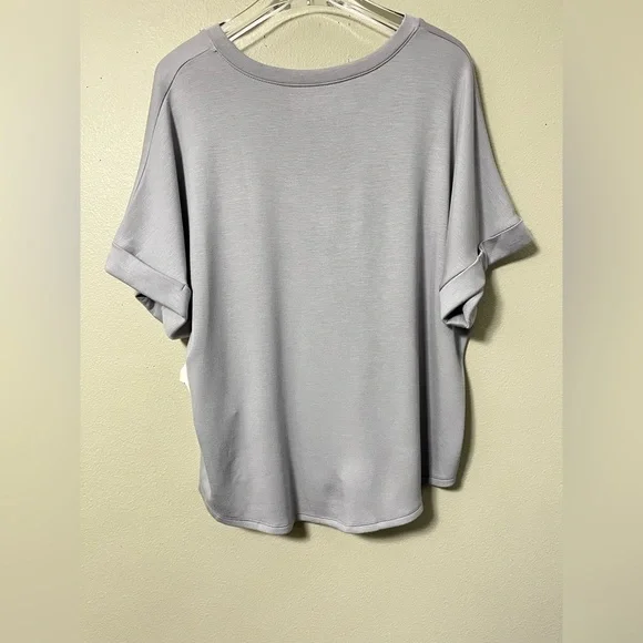 Softies PureDream V-Neck top Comfy Top Only In Gray XL - Picture 8 of 11